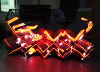 বার ক্লাব জন্য মাল্টি পর্দা / নিয়মিত উজ্জ্বল সঙ্গে P5 পূর্ণ রঙ LED ডিজি বুথ
