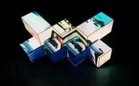 SMD ইন্ডোর পূর্ণ রঙ ডিজি বুথ নেতৃত্বে স্ক্রিন, P5 নাইটব্লব বার জন্য ডিজে ঢাকনা