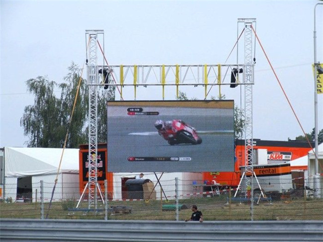 P6 Outdoor LED Video Screen Full Color , Commercial LED outdoor display board