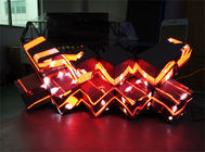 কুল ফ্যাশন পি 5 আরজিবি LED ডিজি বুথ ইনডোর LED সঙ্গীত ওয়াল জন্য সঙ্গীত ভিডিও