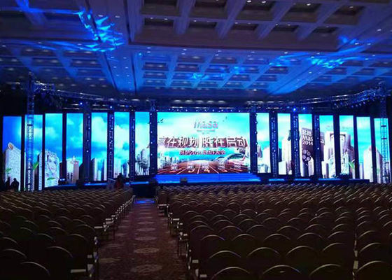 Large LED Stage Curtain Screen - Indoor Rental LED Display with 800 Nits