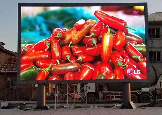 সম্পূর্ণ জলরোধী P4 P5 আউটডোর LED বিলবোর্ড SMD1921 রিয়ার মেইনটেনেন