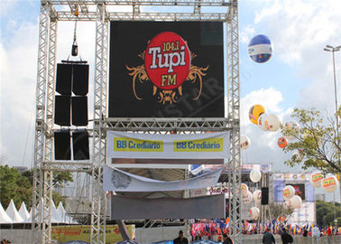 HD 6mm Outdoor Led Video Wall , Building / Stadium Perimeter LED Display