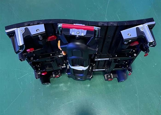 IP43 ইনডোর P2.9 ভাড়া LED স্ক্রিন, 7680 রিফ্রেশ রেট স্টেজ ইভেন্টের জন্য চলমান এবং বাঁকা পটভূমি