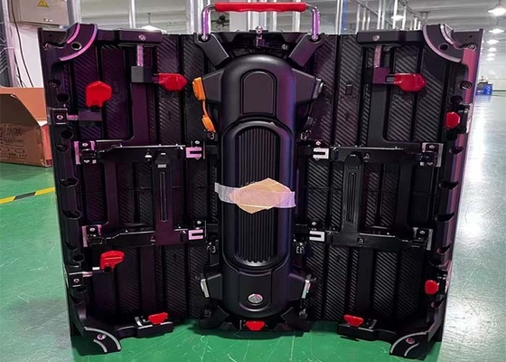 IP43 ইনডোর P2.9 ভাড়া LED স্ক্রিন, 7680 রিফ্রেশ রেট স্টেজ ইভেন্টের জন্য চলমান এবং বাঁকা পটভূমি