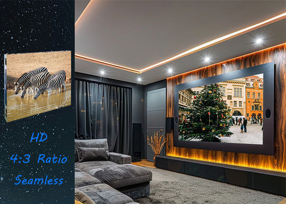 4:3 Ratio HD LED Display Screen P2.5 P2 P3.07 Light Weight Aluminum Cabinet
