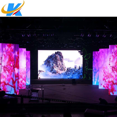 P6 Outdoor Full Color LED Display Screen SMD 3535 6500cd/sqm