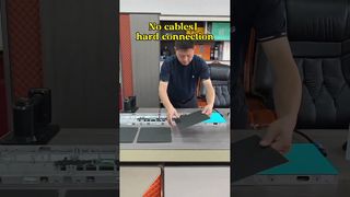 33 মিমি আল্ট্রা-থিন LED স্ক্রিন স্ল্যাপ টেস্ট! 💥 কোন ক্যাবল এবং জিরো ফ্লিকার #শর্ট নেই